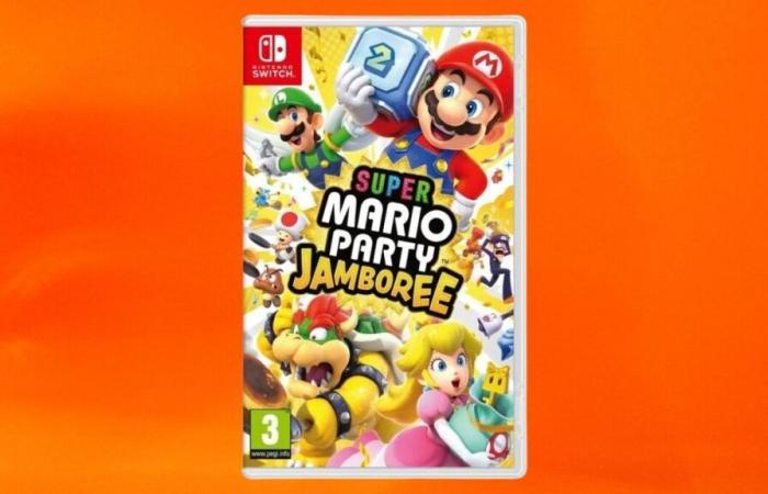 Cdiscount présente le célèbre jeu Super Mario Party sur Nintendo Switch à un prix imbattable