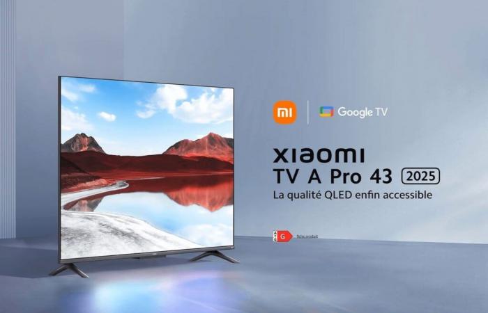 Le Xiaomi TV A Pro 43 2025 est à un prix ridiculement bas mais pas pour longtemps ????