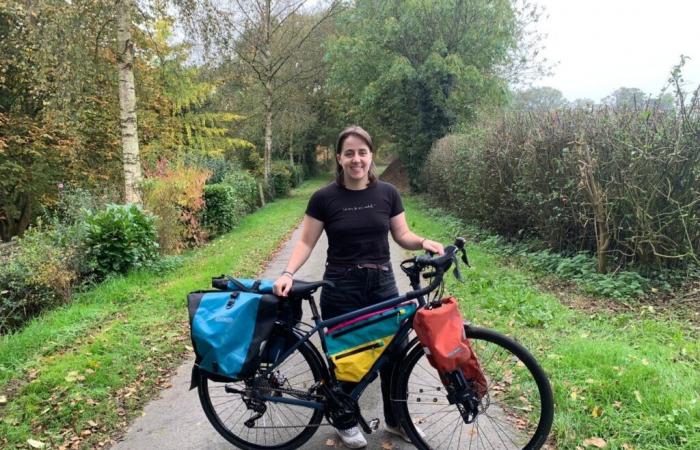 En solo et à vélo, depuis la Bretagne, Faustine parcourra 19 000 km à travers l’Europe