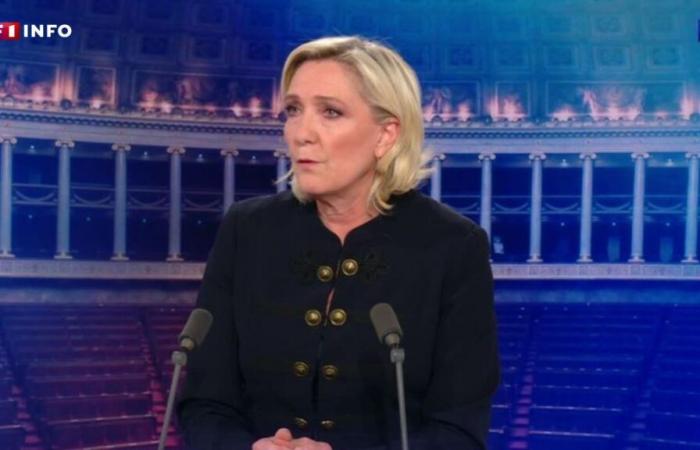 EN DIRECT – Marine Le Pen, invitée de l’épisode de 20h de TF1.