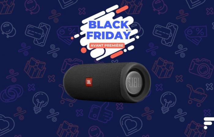 elle est à moitié prix pendant le Black Friday pour cette enceinte Bluetooth robuste et puissante