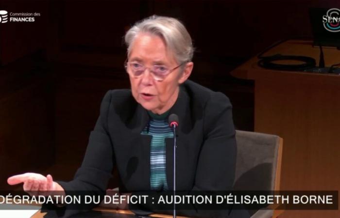 Elisabeth Borne auditionnée par les sénateurs sur le dérapage des finances publiques