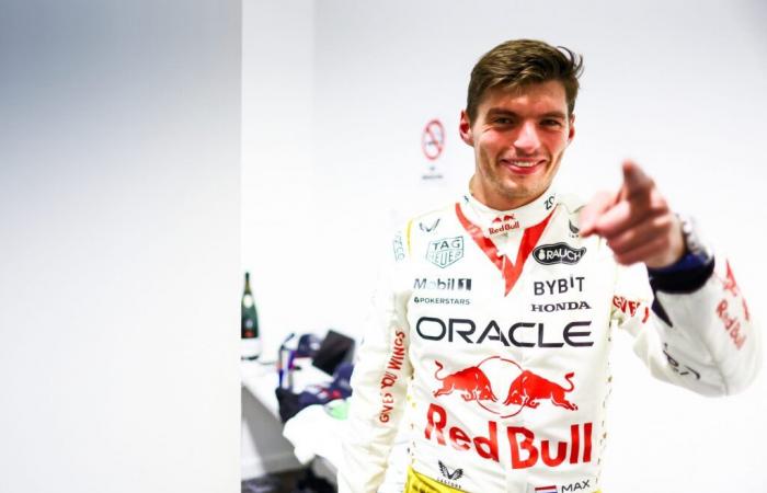 La célébration du titre de Verstappen déjà en cours à Las Vegas