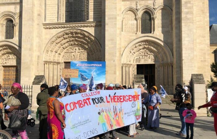 la lutte du collectif d’hébergement 93 continue malgré le mépris de la mairie