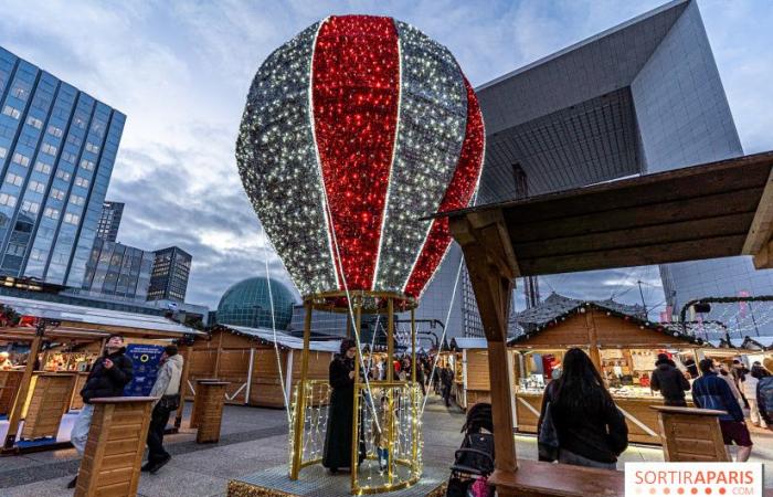 Le marché de Noël géant de La Défense est ouvert ! Animations festives et patinoire au programme