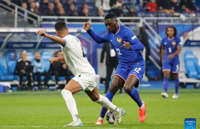 Match de football de la Ligue des Nations de l’UEFA : France contre Israël-Xinhua