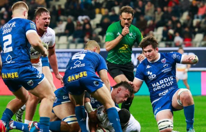 Grenoble prend l’avantage, Oyonnax coule, le résumé de vendredi soir