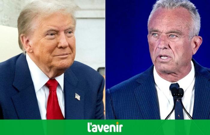 Donald Trump poursuit ses rendez-vous sensationnels avec le sceptique face aux vaccins Robert F. Kennedy Jr. à Health