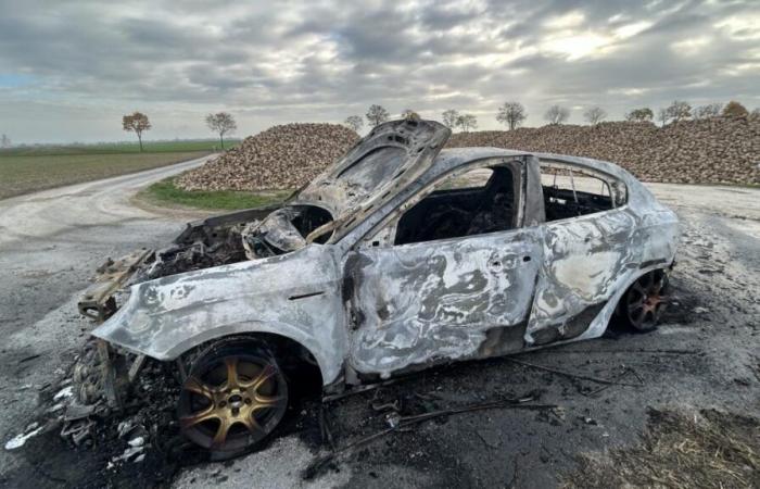 Plusieurs véhicules volés retrouvés incendiés près de Reims