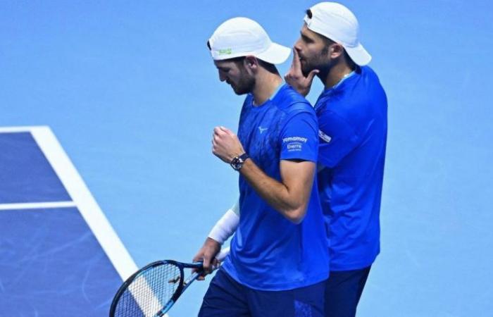 Tennis. Finales ATP (D) – Bolelli et Vavassori prennent la porte… les demi-finales connues