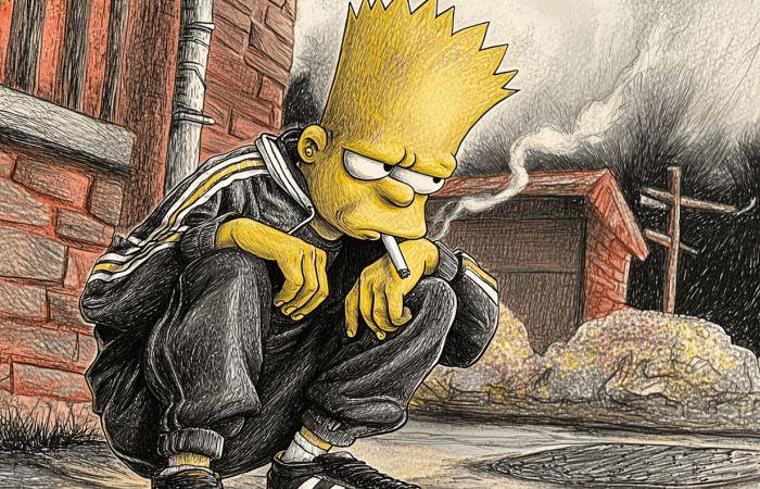 12 versions plus trash de Bart et Homer