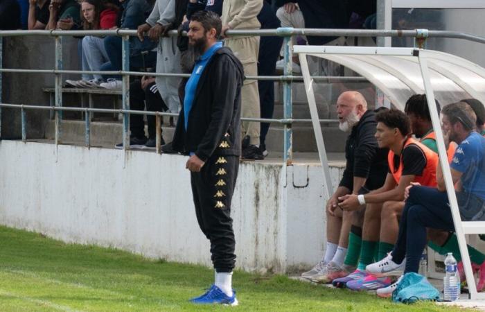 Mounir Ahandour au Centre du match Le Blanc