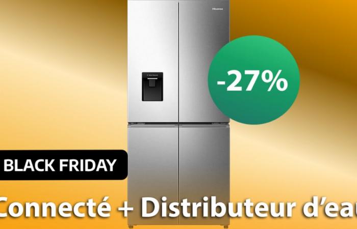 Le Black Friday fait baisser le prix de ce réfrigérateur connecté de taille américaine