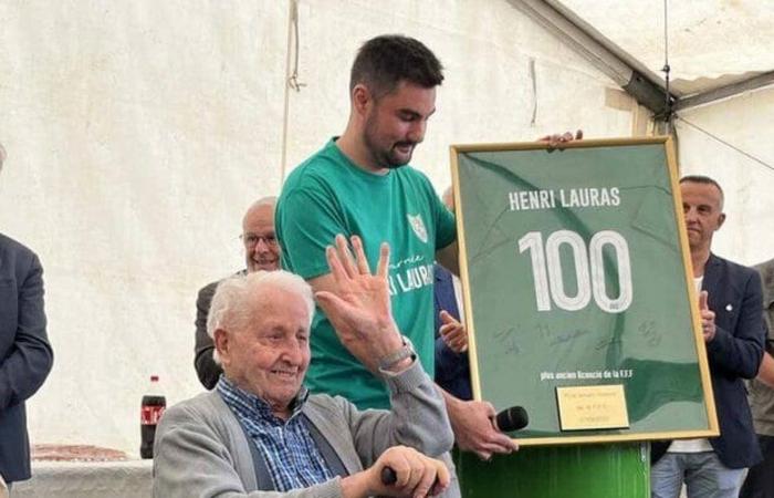 Décès du plus vieux footballeur français, Henri Lauras, à l’âge de 101 ans