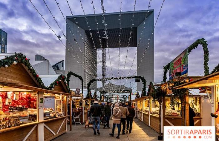 Le marché de Noël géant de La Défense est ouvert ! Animations festives et patinoire au programme