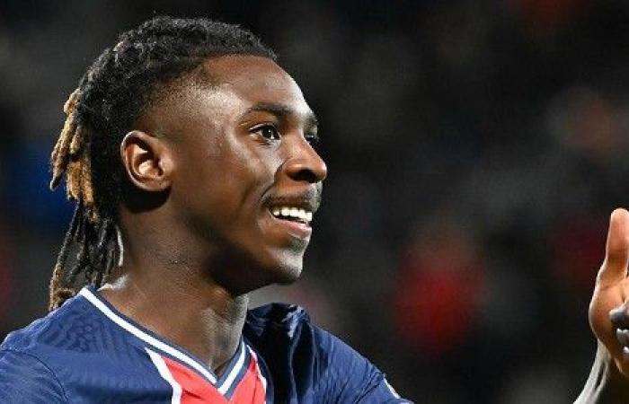 Moïse Kean déclare son amour au PSG