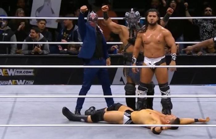 Richard Holliday fait ses débuts sur le ring avec AEW dans un match par équipe sur AEW Rampage et perd face à La Faccion Ingobernable