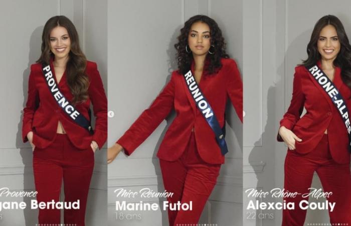 Les portraits officiels des candidates Miss France dévoilés