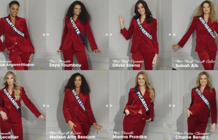 Les portraits officiels des candidates Miss France dévoilés