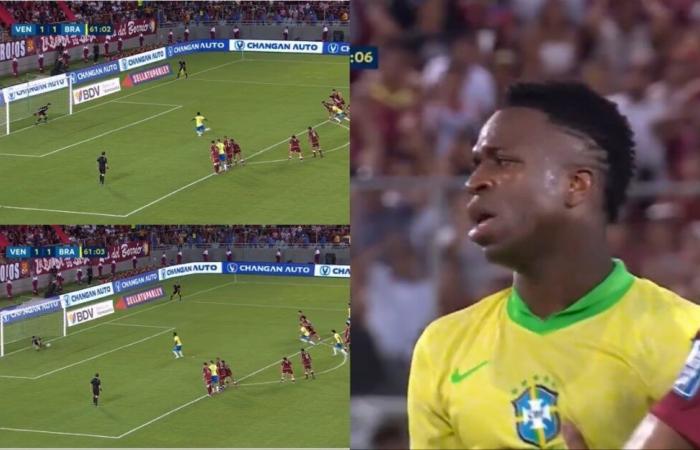 Vinicius rate un penalty officiel pour la première fois de sa carrière