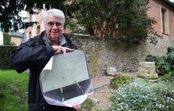 Eurê. Un passionné retrouve un manuscrit unique de l’abbaye disparue de Cormeilles