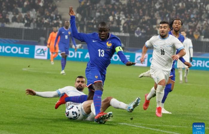 Match de football de la Ligue des Nations de l’UEFA : France contre Israël-Xinhua