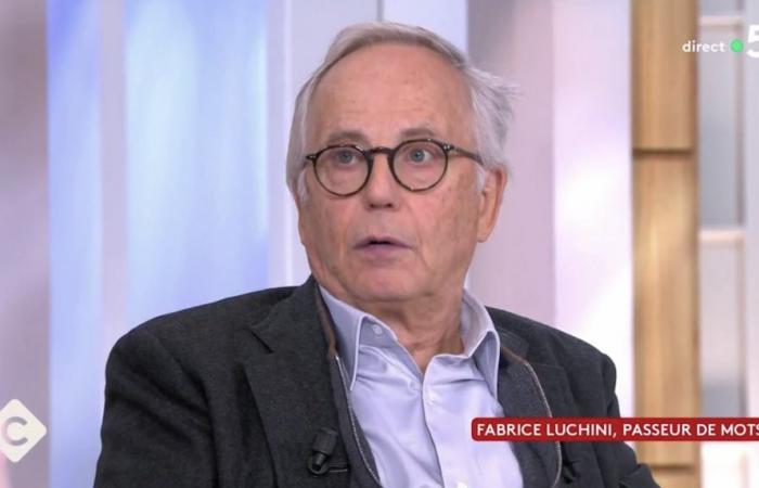 Fabrice Luchini makes a surprising admission in C à vous