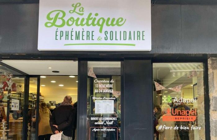 ADAPEI du Cantal ouvre la Boutique Éphémère et Solidaire à Aurillac : une première en France