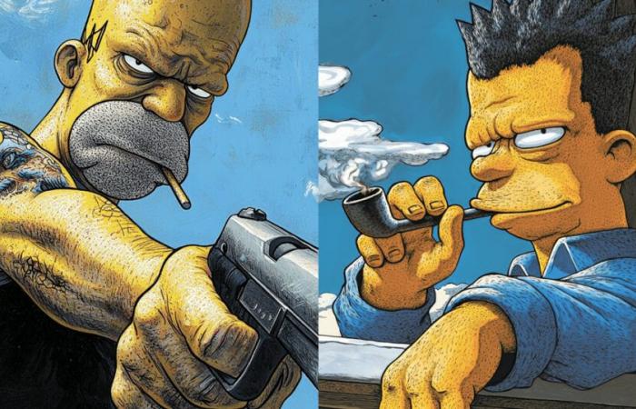 12 versions plus trash de Bart et Homer