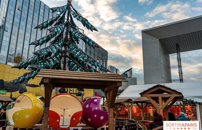 Le marché de Noël géant de La Défense est ouvert ! Animations festives et patinoire au programme