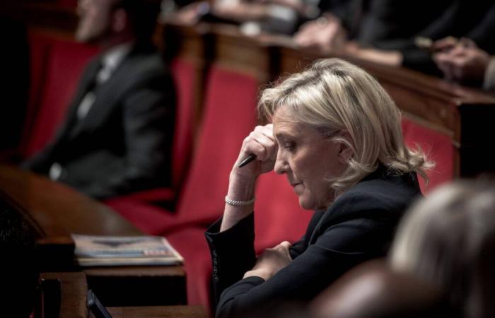 Marine Le Pen estime qu’on réclame sa “mort politique”