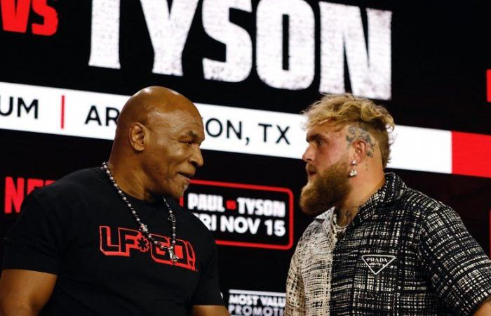 La gifle furtive de Mike Tyson à Jake Paul avant leur combat de boxe en direct sur Netflix