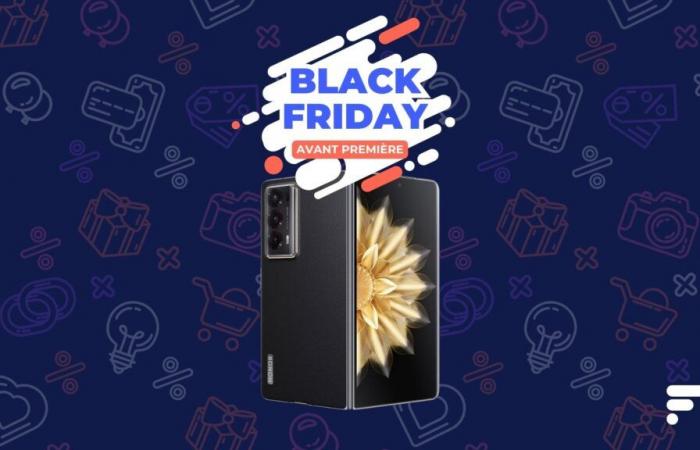 Le smartphone pliable Honor Magic V2 perd 1 100 € par rapport à son prix de lancement pour le Black Friday anticipé