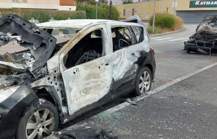 Belfort. Deux voitures appartenant au même propriétaire incendiées