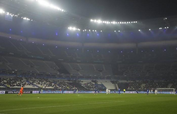 Brefs accidents, sécurité maximale, tribunes vides et match nul… le récit d’une soirée morose au Stade de France