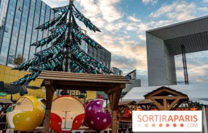 Le marché de Noël géant de La Défense est ouvert ! Animations festives et patinoire au programme