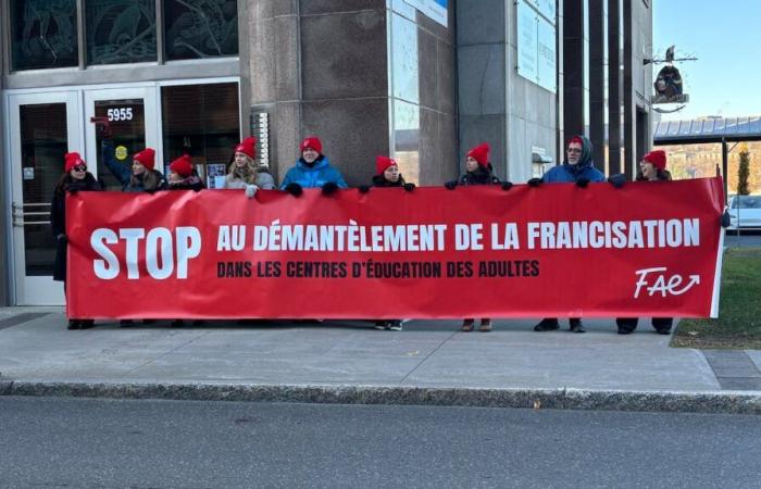 les enseignants dénoncent les coupures dans la francisation