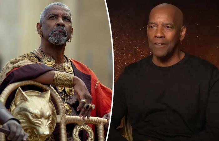 La scène du baiser gay de Denzel Washington dans le montage de “Gladiator II”