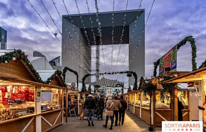 Le marché de Noël géant de La Défense est ouvert ! Animations festives et patinoire au programme