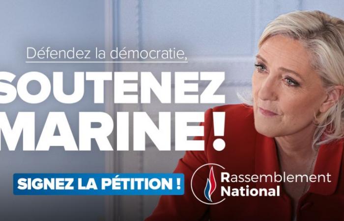 Rassemblement National – Défendez la démocratie, soutenez Marine !