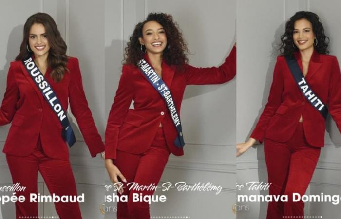 Les portraits officiels des candidates Miss France dévoilés