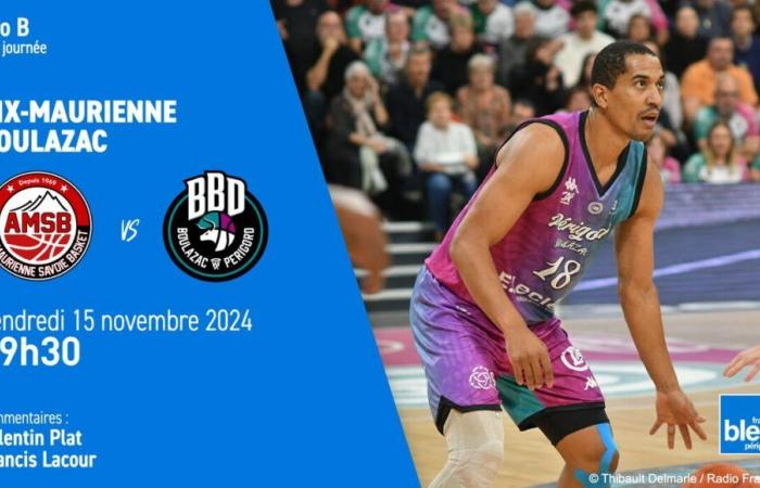 EN DIRECT – Suivez le match de Pro B entre Aix/Maurienne et Boulazac