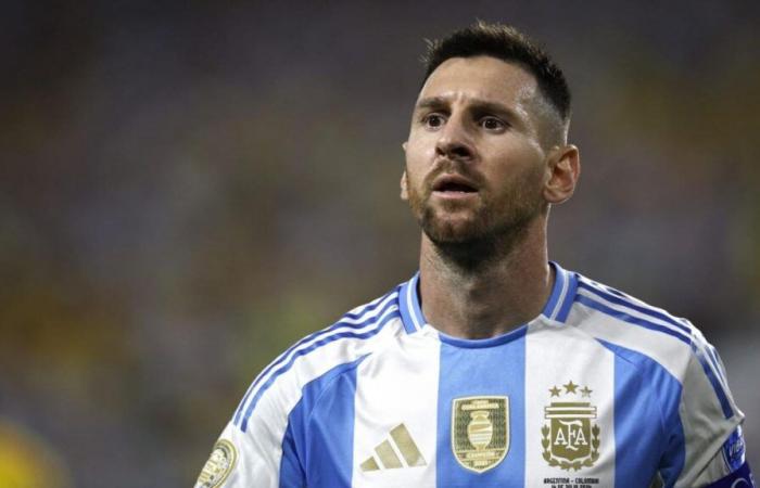 Leo Messi explose lors de la sombre soirée argentine