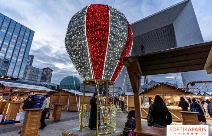 Le marché de Noël géant de La Défense est ouvert ! Animations festives et patinoire au programme