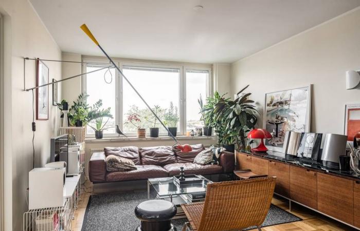 Un appartement rénové de 87m2 dans un esprit mid-century