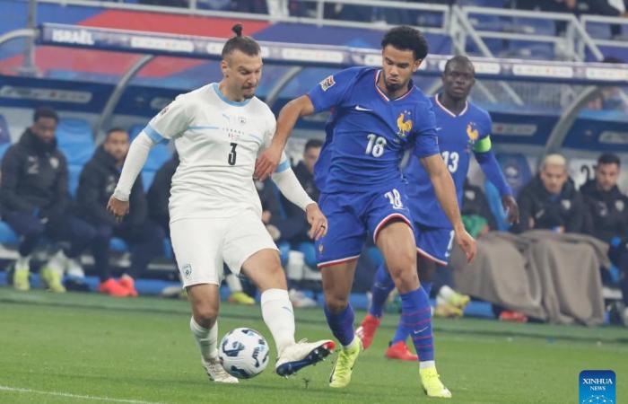 Match de football de la Ligue des Nations de l’UEFA : France contre Israël-Xinhua