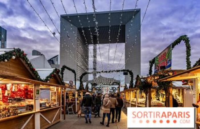 Le marché de Noël géant de La Défense est ouvert ! Animations festives et patinoire au programme