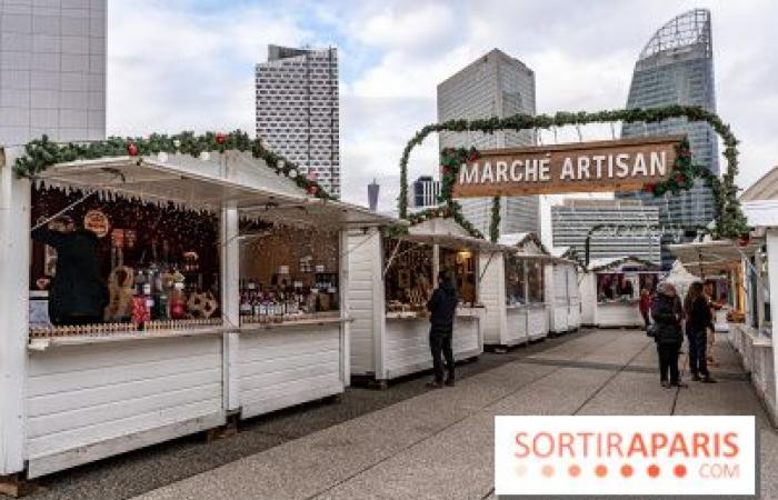 Le marché de Noël géant de La Défense est ouvert ! Animations festives et patinoire au programme