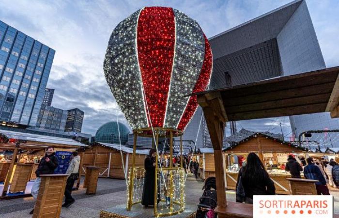 Le marché de Noël géant de La Défense est ouvert ! Animations festives et patinoire au programme