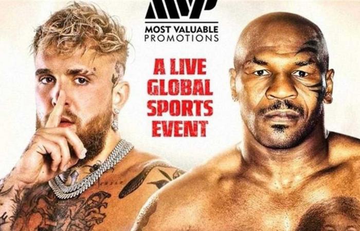 Live Mike Tyson et Jake Paul se battent en 2024